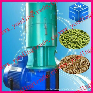 China máquina de pellets de madera plana de alta eficiencia y durabilidad de 8 mm